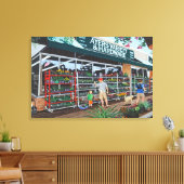 Ayers Hardware Canvas Afdruk (Insitu (Woonkamer))