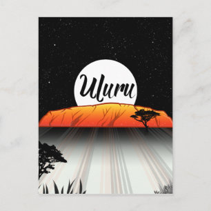 Ayers Rock Australia Briefkaart