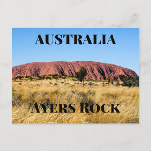 Ayers Rock Australia Briefkaart