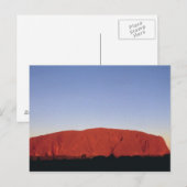 Ayers Rock Briefkaart (Voorkant / Achterkant)