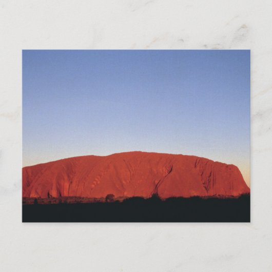 Ayers Rock Briefkaart (Voorkant)