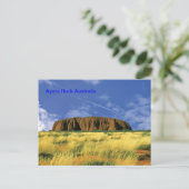 Ayers Rock Briefkaart (Staand voorkant)