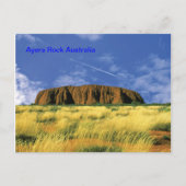 Ayers Rock Briefkaart (Voorkant)