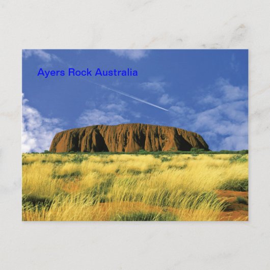 Ayers Rock Briefkaart (Voorkant)