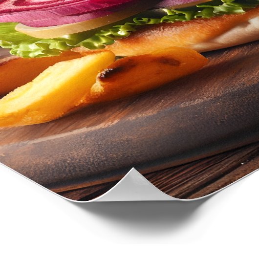 Ayers Rock Eetlust Poster (Hoek)