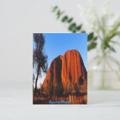 Ayers Rock, poster Briefkaart (Staand voorkant)