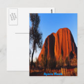 Ayers Rock, poster Briefkaart (Voorkant / Achterkant)