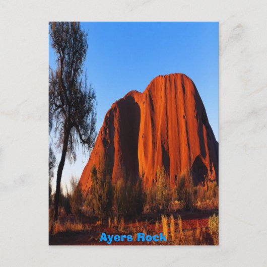 Ayers Rock, poster Briefkaart (Voorkant)