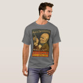 Ayer's Sarsaparilla donkergrijs T-shirt (Voorkant volledig)