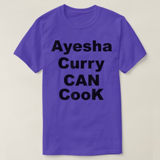 Ayesha Curry Can Cook T-shirt (Design voorkant)