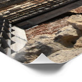 Ayia Kyriaki kerk en ruïnes Paphos, Cyprus Perfect Poster (Hoek)