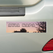 Ayia Napa Bumpersticker (Op auto)