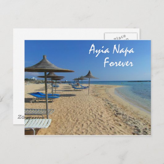 Ayia Napa Forever Briefkaart (Voorkant / Achterkant)