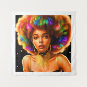 Ayila Tapestry goud Wandkleed (Voorkant)