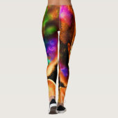 Ayila Tapijt goud Leggings (Achterkant)
