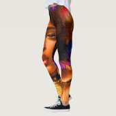 Ayila Tapijt goud Leggings (Links)