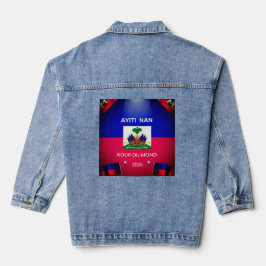 Ayiti Nan Koup Du Mond 2026 Denim Jacket