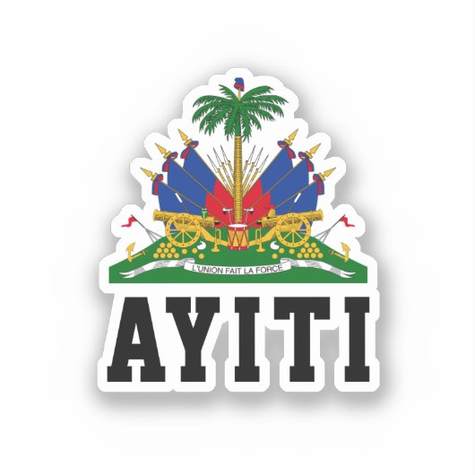 Ayiti Sticker (Voorkant)