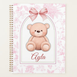 Ayla | Aangepaste Roze Teddybeer Nursery Design Planner
