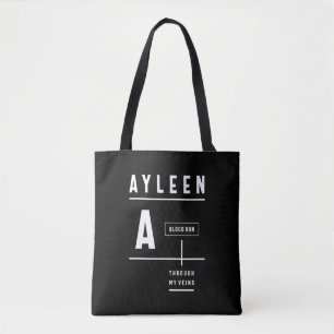 Ayleen Persoonlijke naam Birthday Gift Tote Bag
