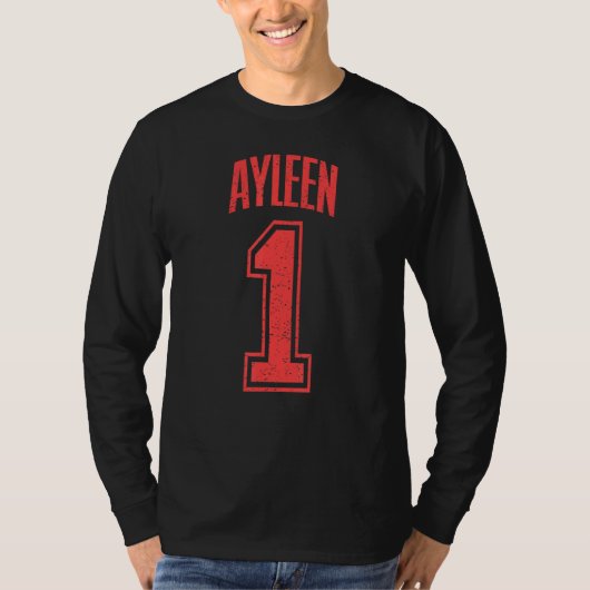 Ayleen Supporter Nummer 1 Grootste Fan T-shirt (Voorkant)