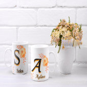 Ayline naam – Elegant Letter A Coffee Cup Mok