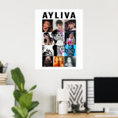 Ayliva Tour 2026 Poster (Thuiskantoor)