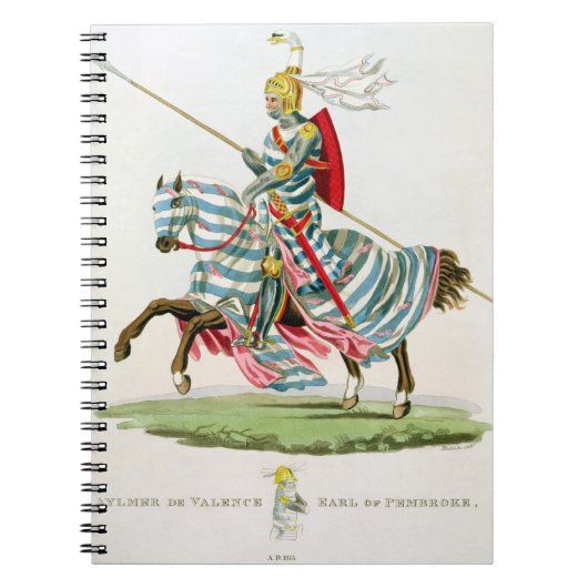 Aylmer de Valence, Earl of Pembroke (1265?-1324), Notitieboek (Voorkant)