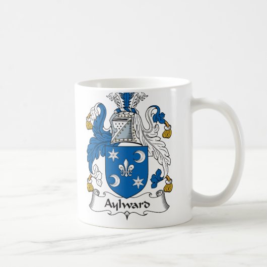 Aylward Family Crest Koffiemok (Rechts)