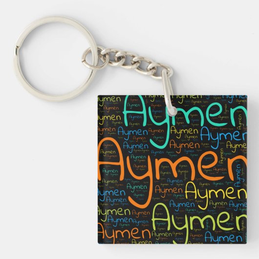 Aymen Sleutelhanger (Voorkant)