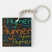 Aymen Sleutelhanger (Achterkant)