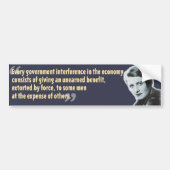 Ayn Rand bumpersticker (Voorkant)