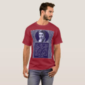 Ayn Rand citeert degenen die opofferen T-shirt (Voorkant volledig)