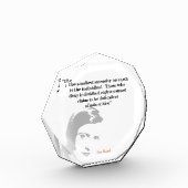 Ayn Rand citeert op de kleinste foto-bloc van mind Fotoblokken (Links)