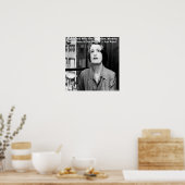 Ayn Rand Graphic &  Famous Quote Poster (Keuken)