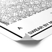 Ayn Rand Oath of the Valley Poster (Hoek)