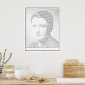 Ayn Rand Oath of the Valley Poster (Keuken)