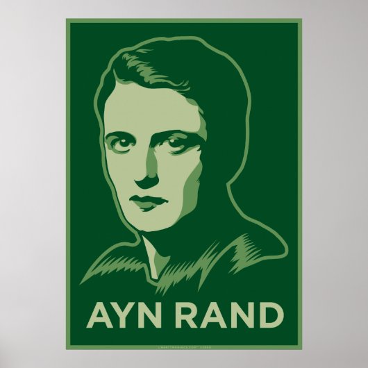 Ayn Rand Poster (Voorkant)