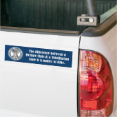 Ayn Rand Quote Bumper Bumpersticker (Op Truck)