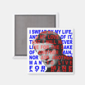 Ayn Rand Quote Magnet (Voorkant / Achterkant)