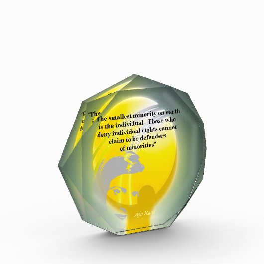 Ayn Rand Quote On The Smallest Minority Photo Bloc Fotoblokken (Links)