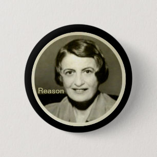 Ayn Rand Ronde Button 5,7 Cm
