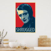 Ayn Rand - Shrugged: Obama CHOPE Parody Poster (Keuken)