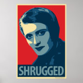 Ayn Rand - Shrugged: Obama CHOPE Parody Poster (Voorkant)