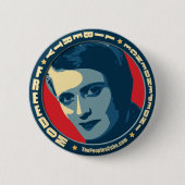 Ayn Rand - Shrugged: OHP Button (Voorkant)