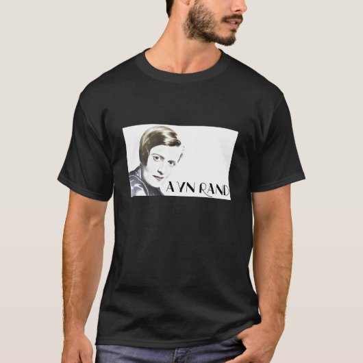Ayn Rand T-shirt (Voorkant)