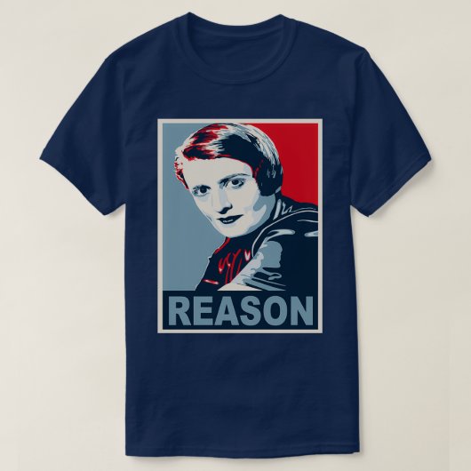 Ayn Rand T-shirt (Design voorkant)
