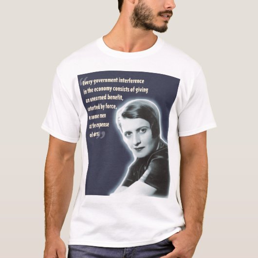 Ayn Rand T-shirt (Voorkant)