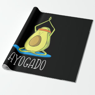 Ayogado Avocado Yoga Lover Cadeaupapier