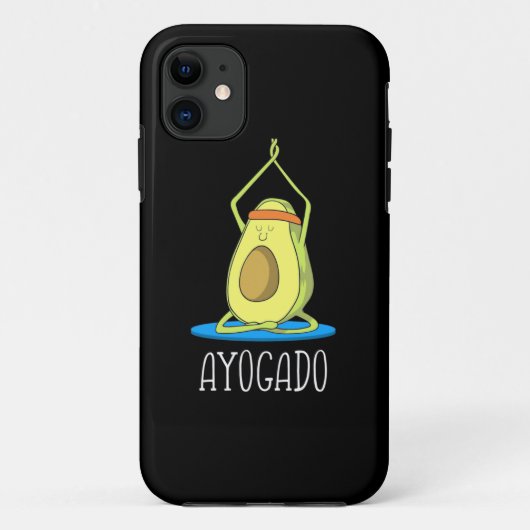 Ayogado Avocado Yoga Lover Case-Mate iPhone Case (Achterkant)